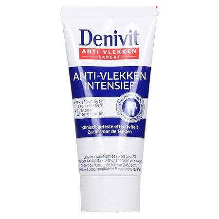 DENIVIT Dentifrice Blancheur Anti-Stain Toothpaste