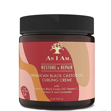 As I Am Restore & Repair Jamaican Black Castor Oil Curling Cream 227g