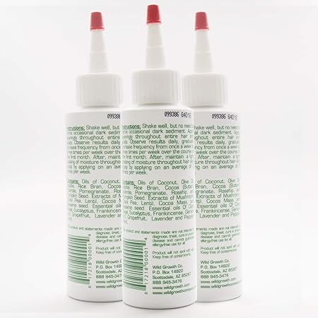 Wild Growth Hair Oil 3Pcs X 4Oz