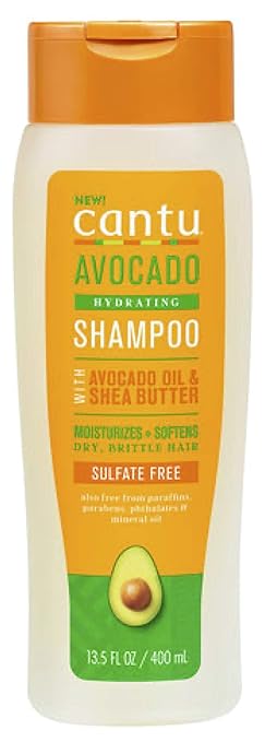 Cantu Avocado Hair Set | Hydrating Shampoo, Conditioner & Cream