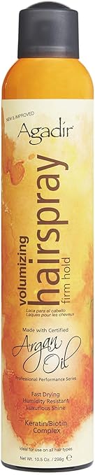 Agadir Argan Oil Volumizing Hair Spray Firm Hold, 10.5 Ounce