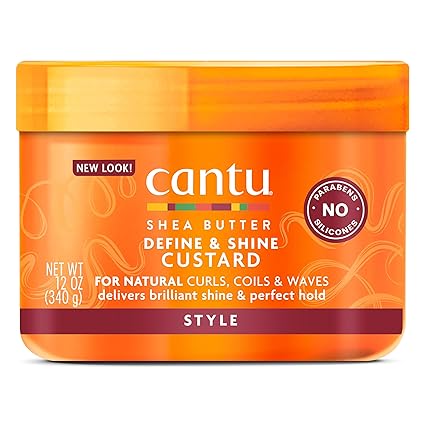 Cantu Define & Shine Custard for Natural Hair | 340g
