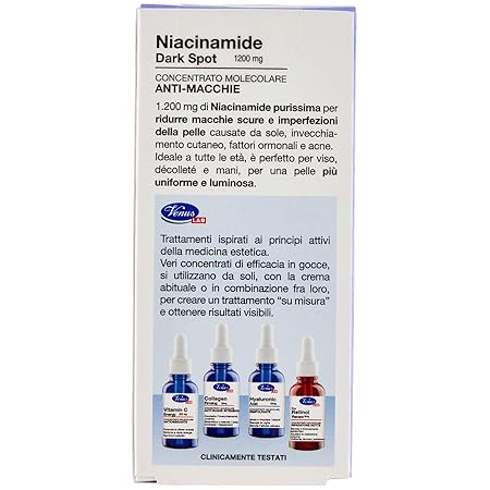 Venus, Niacinamide Dark Spot Molecular Concentrate for Stains