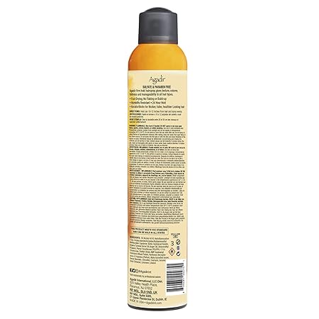 Agadir Argan Oil Volumizing Hair Spray Firm Hold, 10.5 Ounce