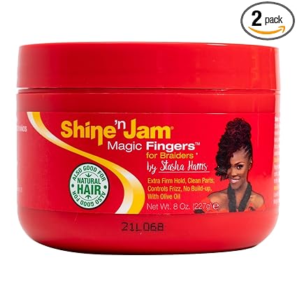 Extra Strong Hold Gel for Braiders | Shine N Jam Extra Strong Hold Gel for Braiders | Shine N Jam