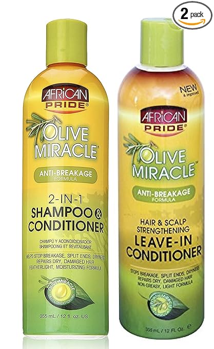 Olive Miracle Hair Care Set | Anti-Breakage Formulas