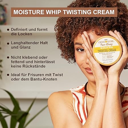 Creme of Nature Moisture Whip Twisting Cream