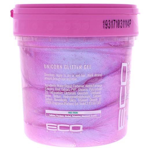 ECOCO Eco Style Unicorn Glitter Gel for Unisex