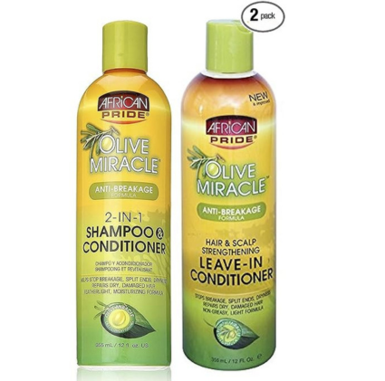 Olive Miracle Hair Care Set | Anti-Breakage Formulas