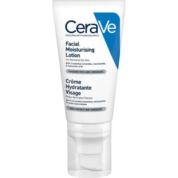 CeraVe Hydrating Face Cream | 24H Moisture & Ceramides