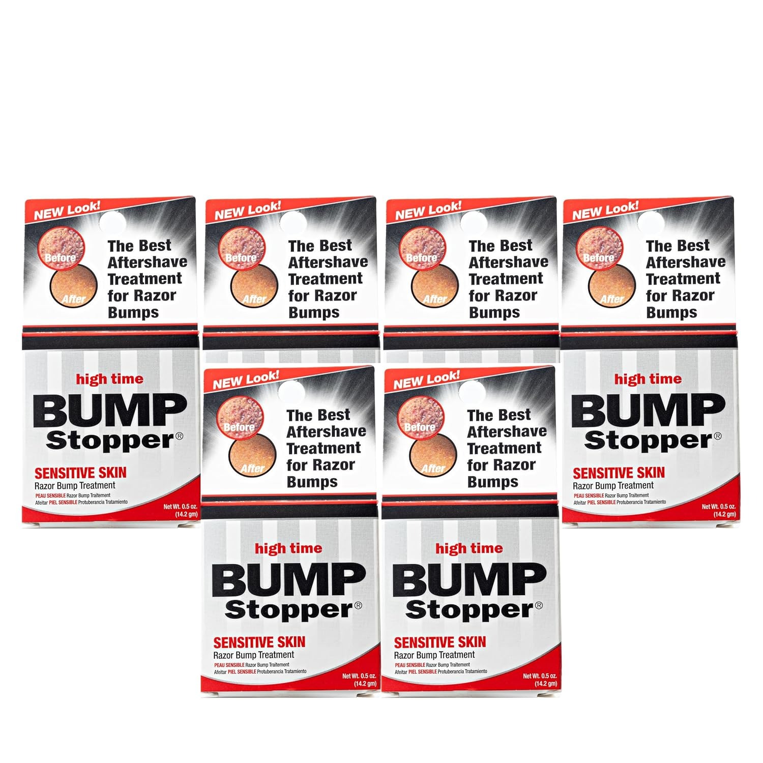 High Time Bump Stopper Sensitive Skin Treatment Pack for Razor Bumps