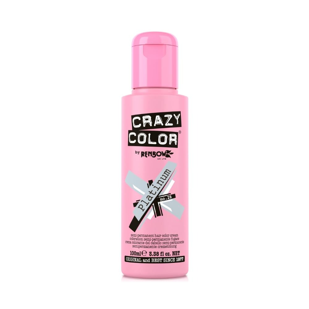 Crazy Color Renbow Hair Dye 100ml Semi-Permanent Colour Formula