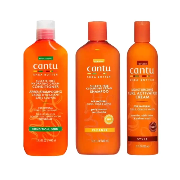Cantu Shea Butter 3-Piece Hair Care Set | Sulfate-Free